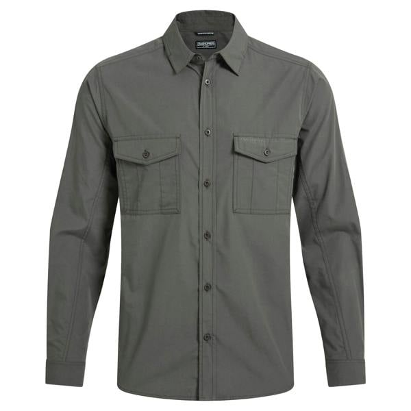 Craghoppers Mens Kiwi II Long-Sleeved Shirt - Cedar - 