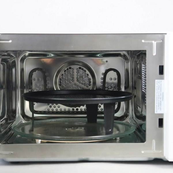 igenix Digital Microwave, 25 Litre, 60 Min Timer, Air Fryer Function, 850W, White, IGMC02580W
