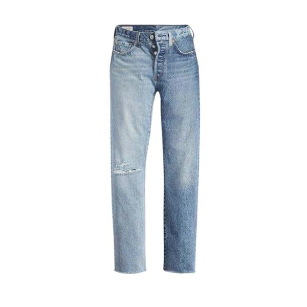 Levis Womens/Ladies 501 Original Jeans - Two Tone Blue/Indigo - 