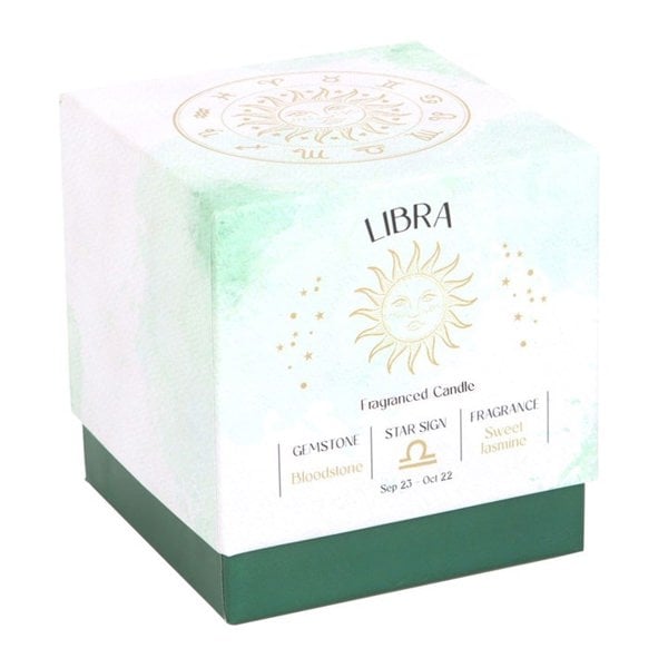Serano Libra Sweet Jasmine Gemstone Zodiac Candle