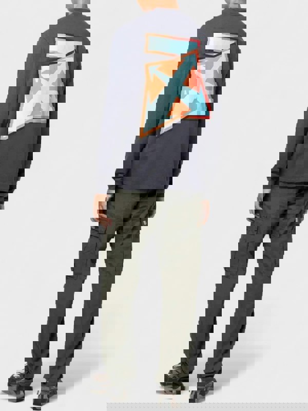 Off-White Degrade Thund Skate L/S Tee Outerspace