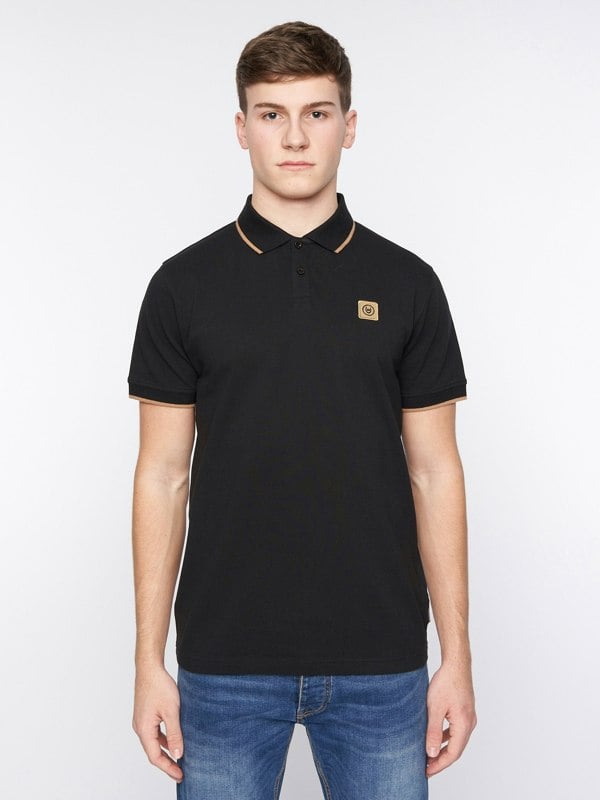 Duck and Cover Wilkins Polo - Black