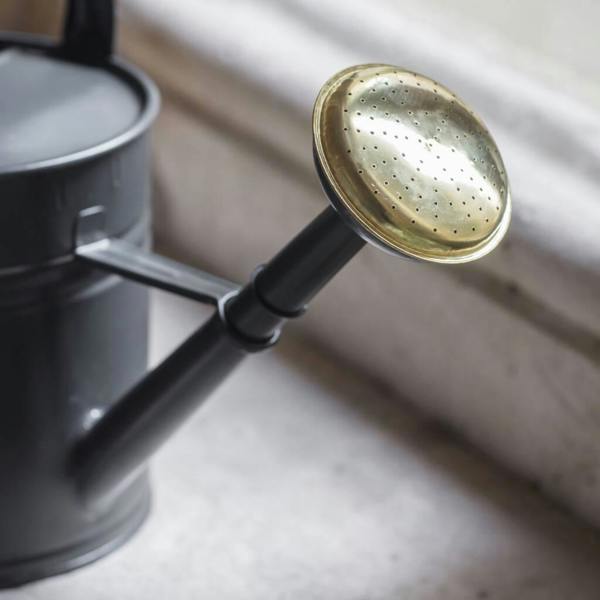 Powder Coated Steel Watering Can - alternative angle