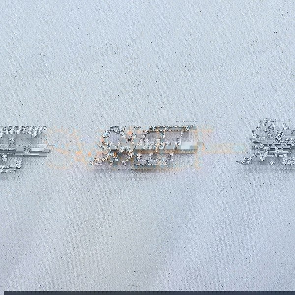 Word Hair Clip Word Hair Slide Diamante Hair Grip Gold Sweet