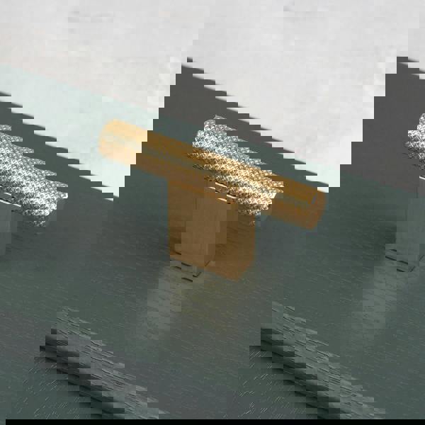 Handle & Home Knurled Brass Boss Handles