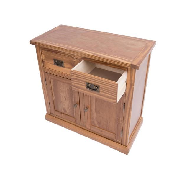 Cabinet Bits Tirolo Lacquered 2 Drawer 2 Door Sideboard Brass Drop Handle