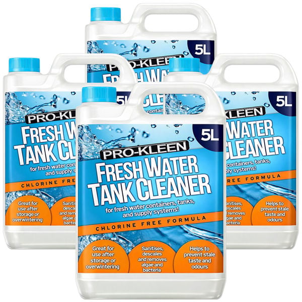 ProKleen Pro-Kleen Fresh Water Tank Cleaner 20L - Sanitises, Descales, Removes Algae & Bacteria - Prevents Stale Taste & Odours