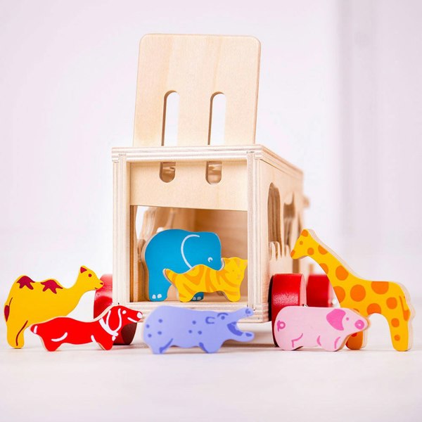 Bigjigs Toys Animal Shape Lorry