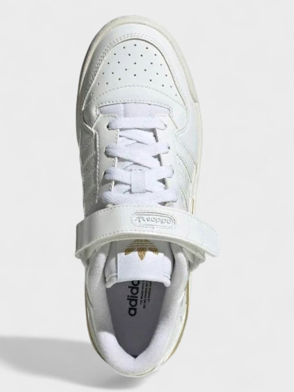 Adidas Forum Low White Matte Gold - Mens