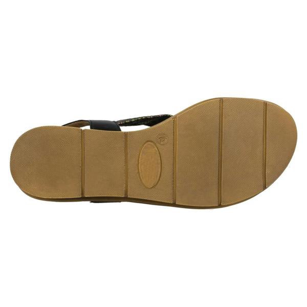 Leather Collection Ladies Leather Collection Flat Slingback Sandals