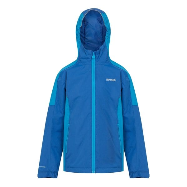 Regatta Childrens/Kids Hurdle V Waterproof Jacket - Olympian Blue/Hydro Blue