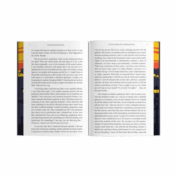 Notes from Underground by Fyodor Dostoevsky (Deluxe Hardback Sprayed Edge Edition)