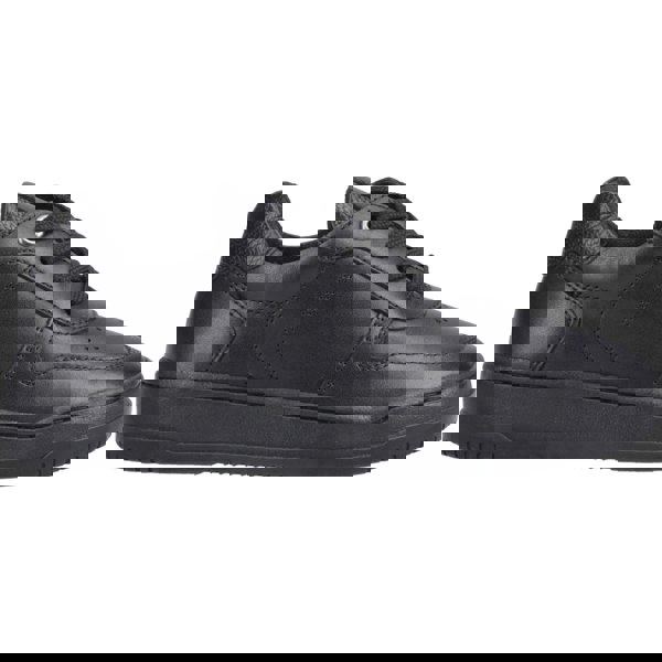 Hush Puppies Dougie Leather Boys's Black Trainers