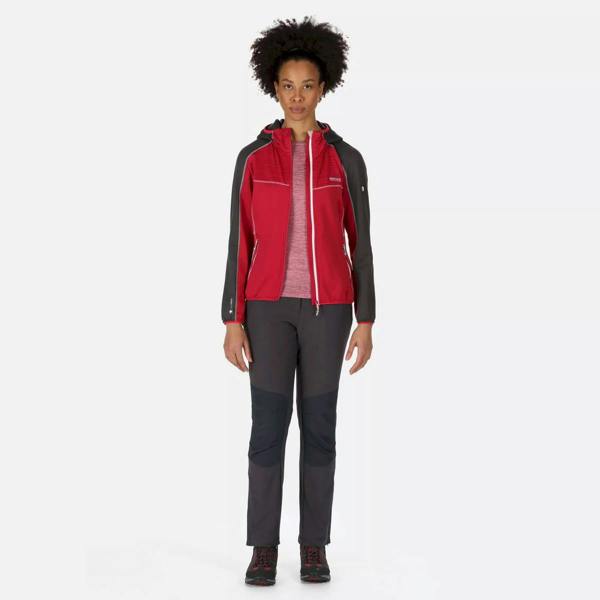 Regatta Womens/Ladies Attare Lightweight Jacket - Berry Pink/Seal Grey - 