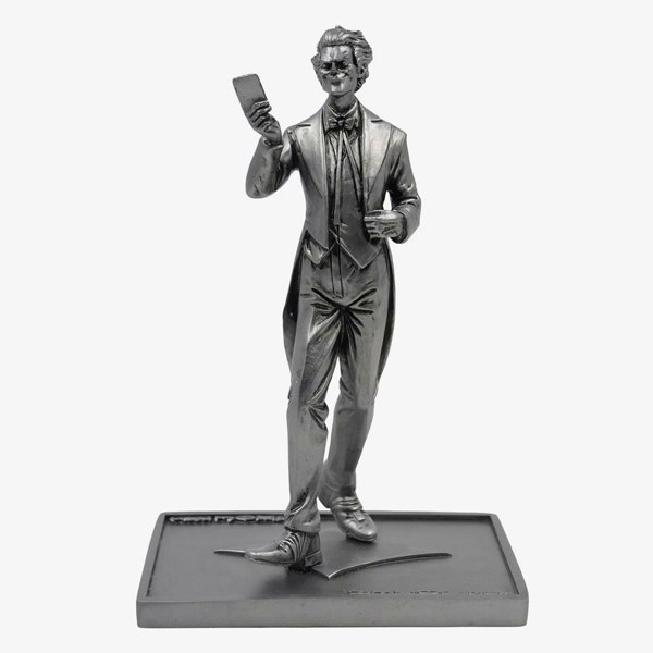 T. H. Baker Warner Bros Silver Joker Figurine WB427