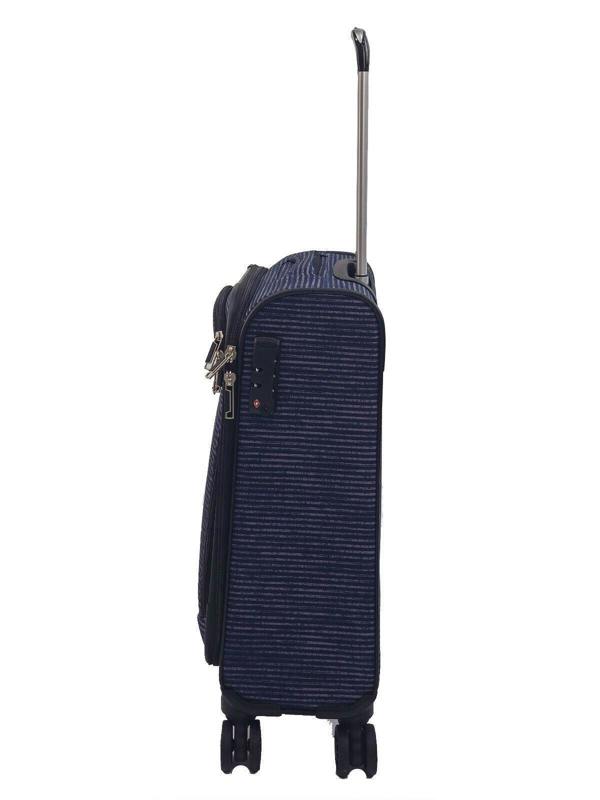 Eagle Luggage Soft Shell Cabin Suitcase 55 x 37 x 20 cm Lightweight Luggage Suitable for Easyjet, Ryanair