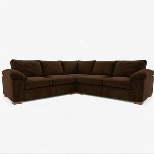 Snug Furniture Riva Amalfi Jumbo Cord Large Corner - 5 Seater Large Corner Sofa