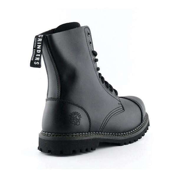 Grinders Stag CS Black Unisex Safety Steel Toe Cap Military Punk Boots