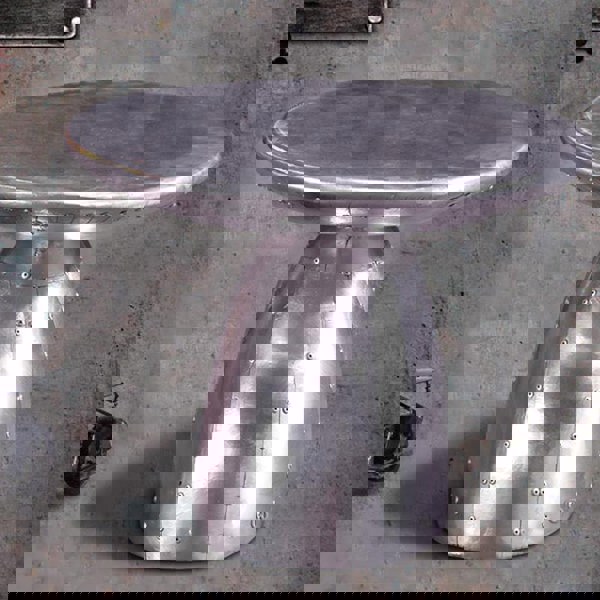 Aviator Side Table, Aluminium-Weilai Concept-Weilai Concept