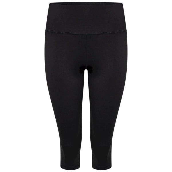 Dare 2B Womens/Ladies Influential Plain Recycled 3/4 Leggings - Black
