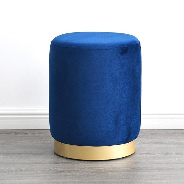 N89 Round Stool, Leather/ Velvet-Weilai Concept-Weilai Concept