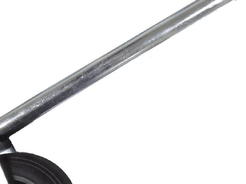 Heavy Duty Caravan Jockey Wheel 34MM (Lightweight Plastic Rim Trailer Wind Up)