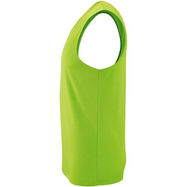 SOLS Mens Performance Tank Top - Neon Green