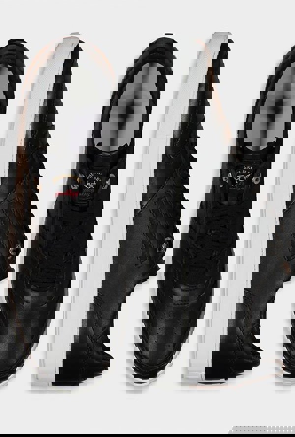 Paul & Shark Men's Leather Sneakers - Black