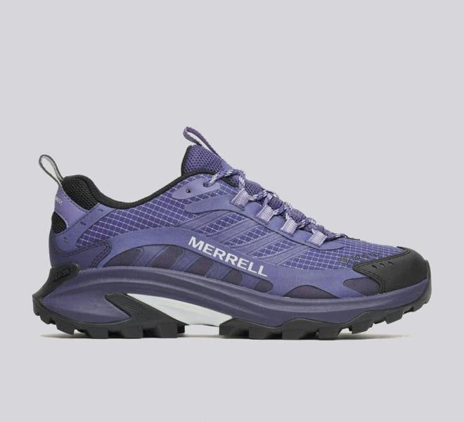 Merrell Womens Moab Speed 2 GTX Gore-Tex Walking Hiking Shoes Purple Shadow J500724