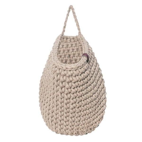 Zuri House Crochet hanging bags | BEIGE