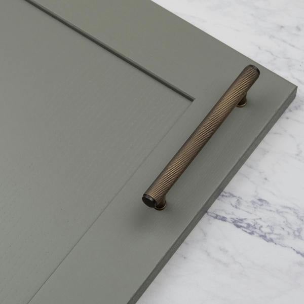 Handle & Home Antique Brass Reeded Pulls