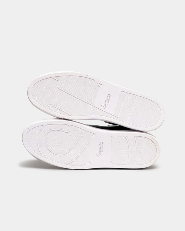 Oliver Sweeney Hayle Antiqued Calf Leather Mens Trainers - Brown