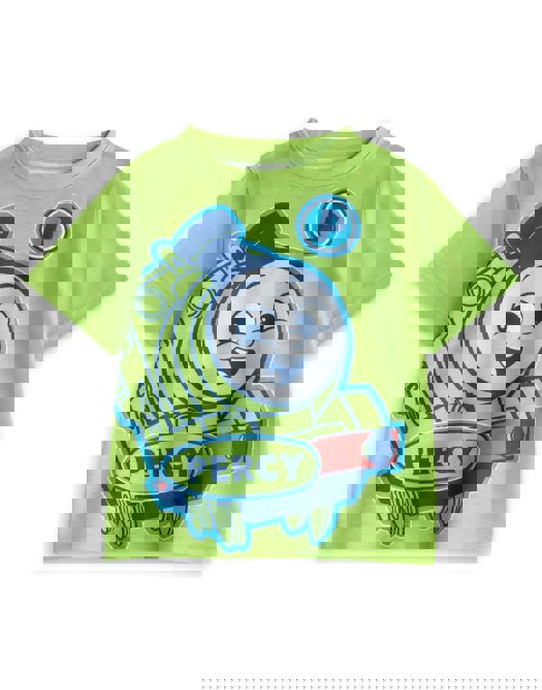 Thomas and Friends Boys Multicoloured Multi Character Multi-Pack of 2 Short Sleeve Long Leg Pyjama Set