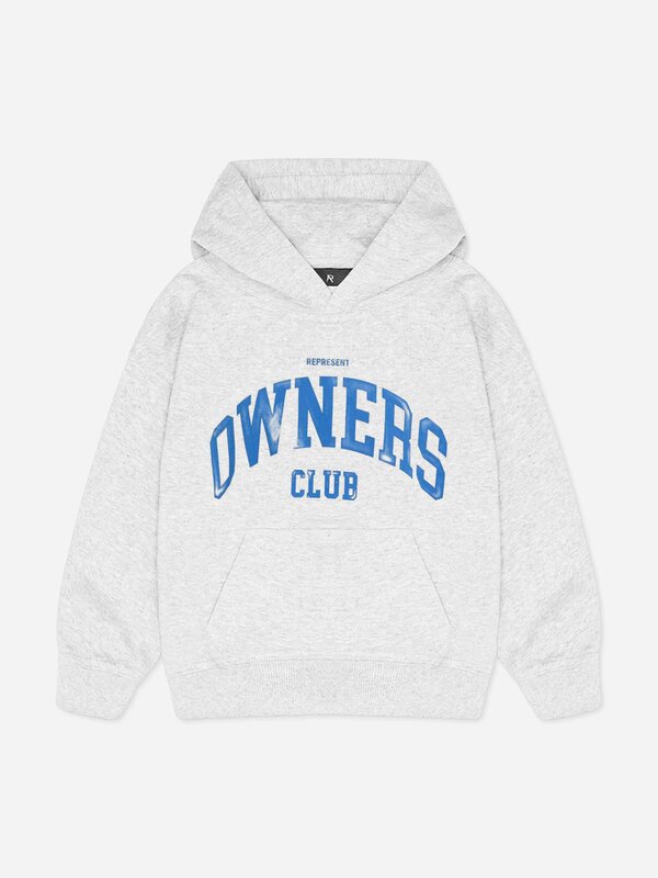 REPRESENT Kids Mini Owners Club Hoodie in Grey