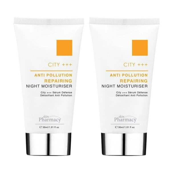 skinPharmacy City +++ Anti-Pollution Repairing Night Moisturiser 30ml Twin Value Savings Pack