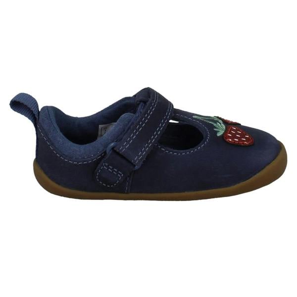 Clarks Girls Clarks Pre-Walker T-Bars Roamer Berry