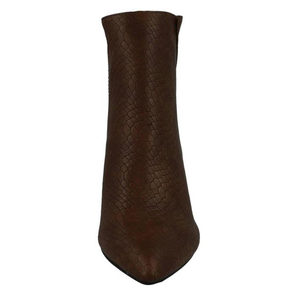 Spot On Ladies Spot On Block Heel Ankle Boot F51139