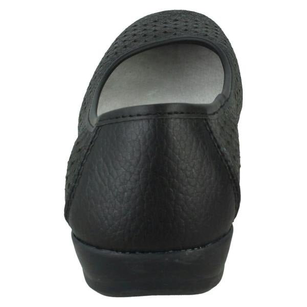 Eaze Ladies Eaze Flat Casual Ballerinas F80505