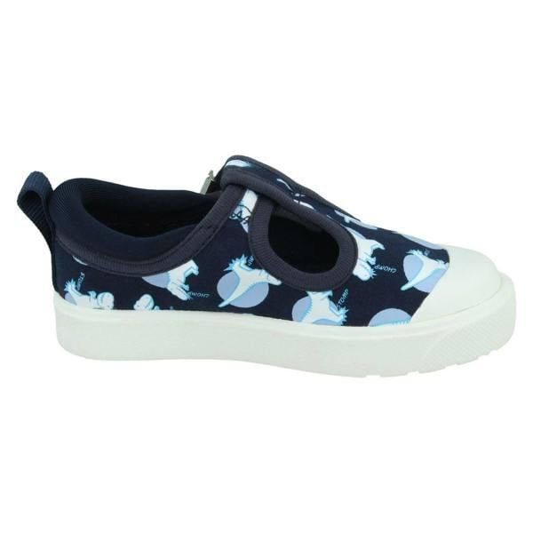 Clarks Boys Clarks Casual T-Bar Shoes City Dance