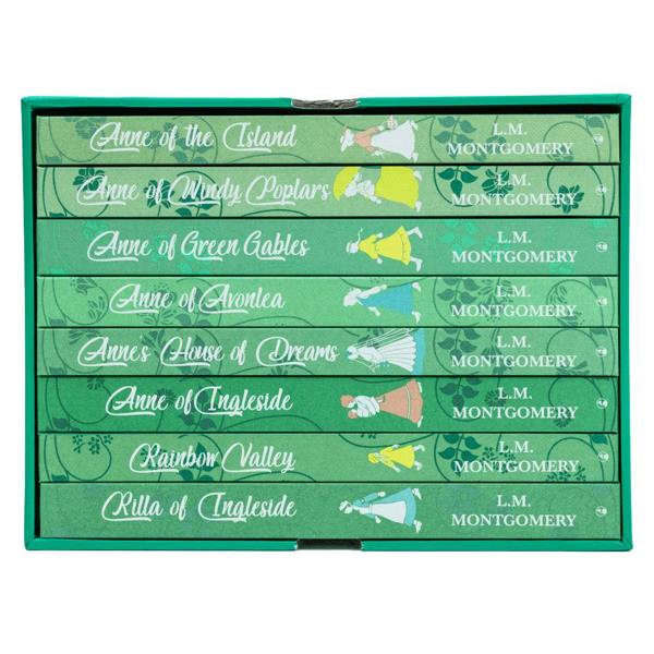Anne of Green Gables Complete 8 Books Deluxe Hardback Collection – Classic Literature Collection