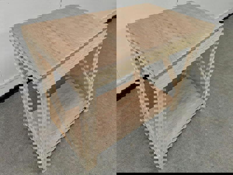 Arbor Garden Solutions Wooden Workbench 18mm Eucalyptus Hardwood Top Work Station