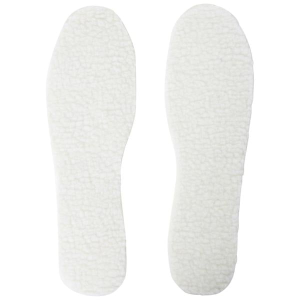 Trespass Bearfeet Sherpa Lined Insoles - White - 