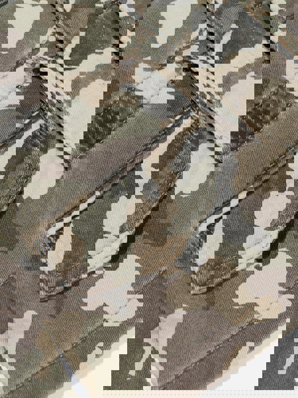 DL1961 Girls Rocco Camouflage Jacket in Green