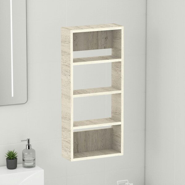 Decortie Rafina 4 Tier Wall Mounted Shelf Unit