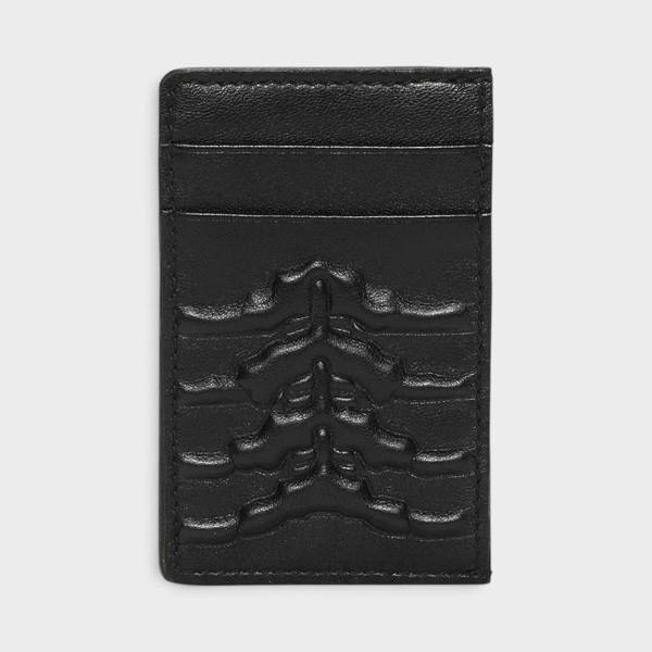 Alexander McQueen Soft Mutton Card Holder Black