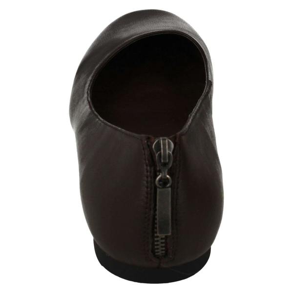 Leather Collection Ladies Leather Collection Flat Shoes
