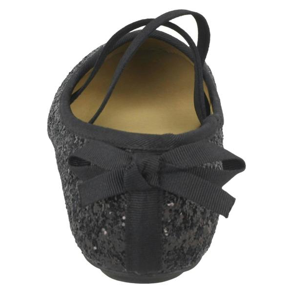 Spot On Girls Spot On Elastic Strap Ballerinas