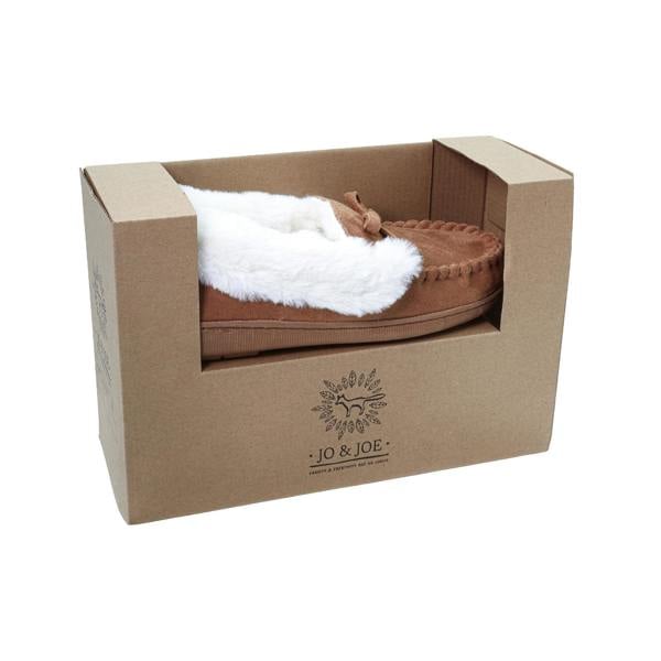 Jo & Joe KINLOCH Moccasins in Tan