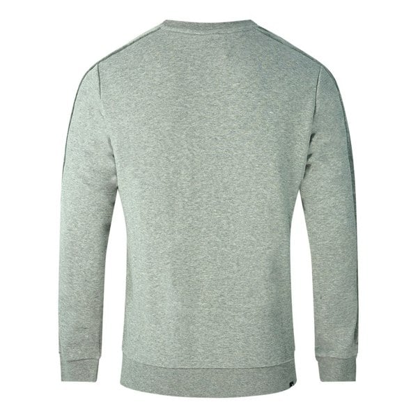 Puma Velvet Taped Logo Sweatshirt - Grey