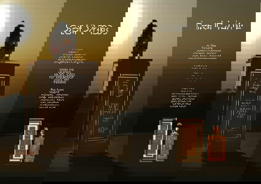 Adyan Desert_D_Arabie_ in the desert scent fragrance notes banner